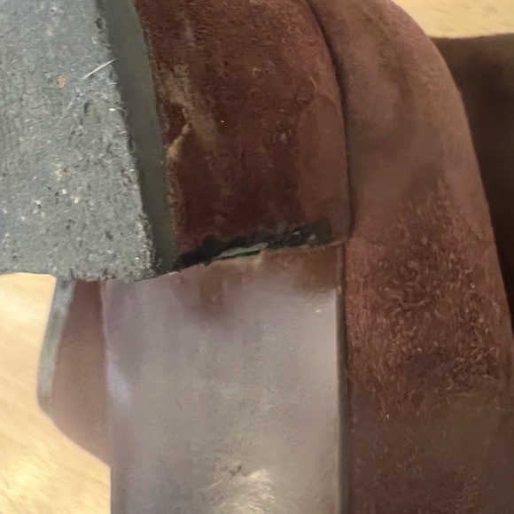 Salvatore Ferragamo Brown Suede Ankle Boots vintage’s - Picture 12 of 14